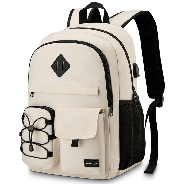 YAMTION Rucksack Laptop Damen,Schulrucksack Frauen für Schule Uni,Schultasche Mädchen Teenager Schul