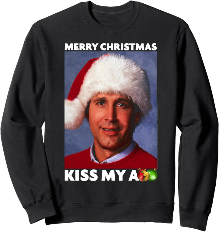 Christmas Vacation Merry Kiss Weihnachten Sweatshirt