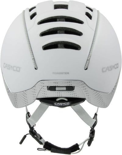 Casco Erwachsene Fahrradhelm Roadster TC M (55-57 cm) Weiss, M (55-57 cm) Weiss