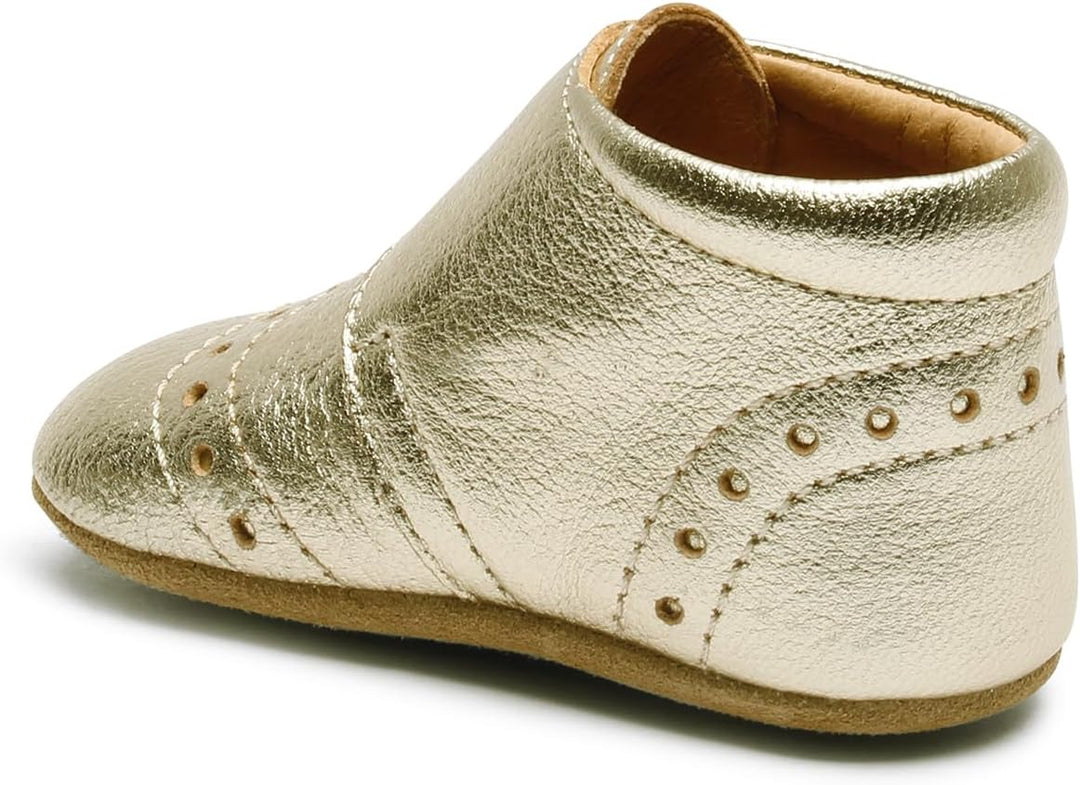 Bisgaard Mädchen Petit First Walker Shoe 24 EU Gold, 24 EU Gold