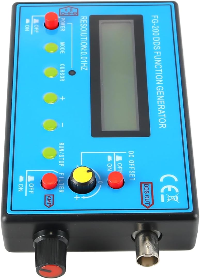 FG 200 DDS Funktionssignalgenerator 0 01Hz 500KHz Signalquellenmodul Für Audiotests