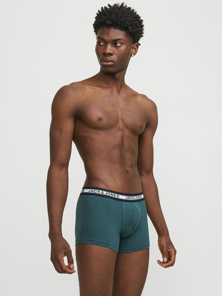 JACK & JONES Male Kurze Boxershorts 10er-Pack Kurze Boxershorts M Dark Grey Melange, M Dark Grey Mel