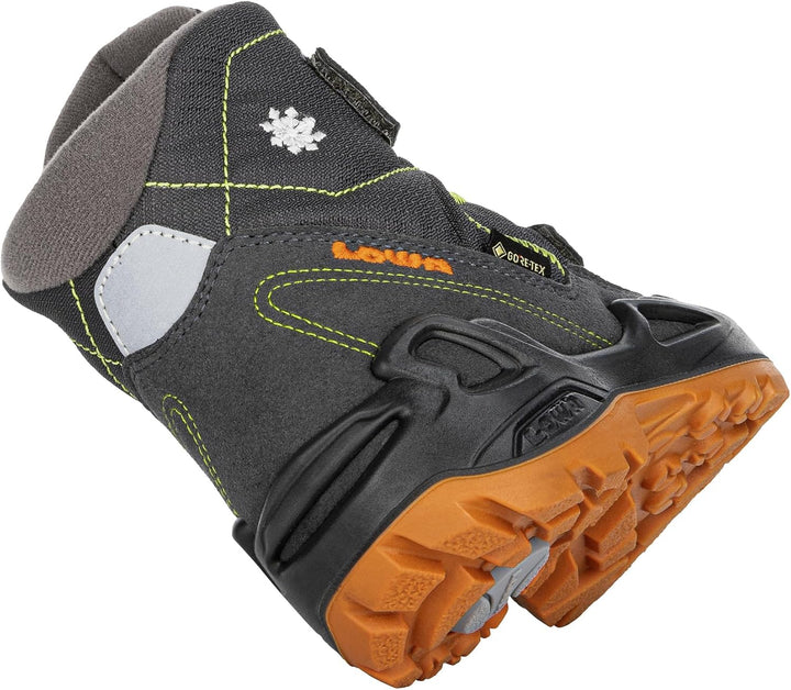LOWA Stiefel mittel MILO GTX MID [2024] 28 EU Anthrazit Flame, 28 EU Anthrazit Flame