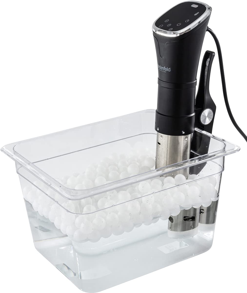 Heidenfeld SVK Sous Vide Garer Isolationskugeln - 250 Stück - BPA frei - Durchmesser Ø 2.0 cm - Komp