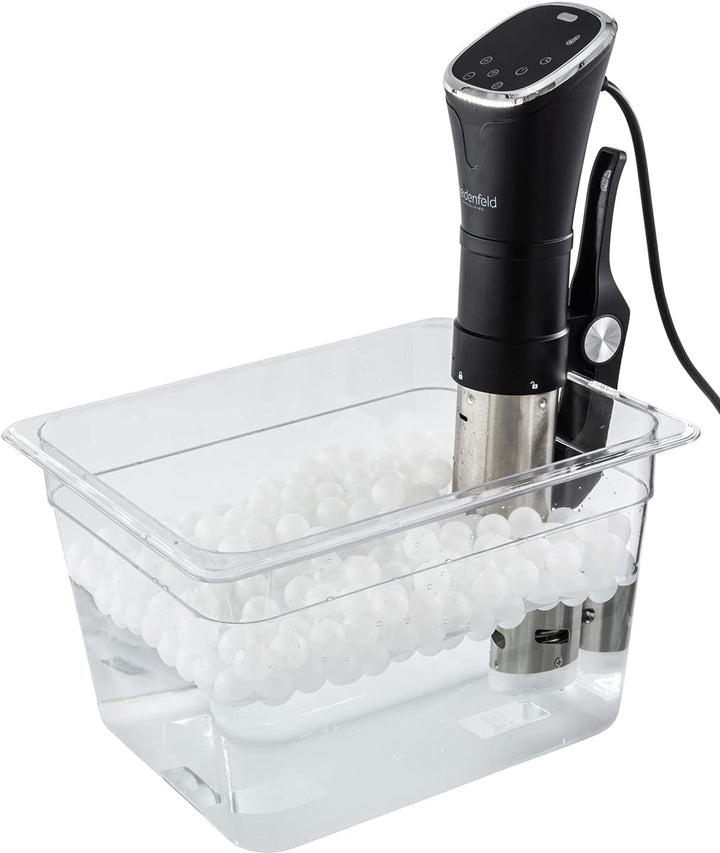 Heidenfeld SVK Sous Vide Garer Isolationskugeln - 250 Stück - BPA frei - Durchmesser Ø 2.0 cm - Komp