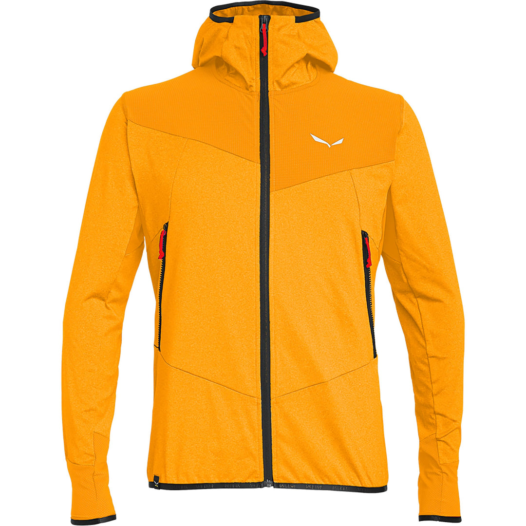 Salewa Herren Agner Hybrid Jacke Fleecejacke Fleecepullover S 4216-turmeric melange/0910, S 4216-tur