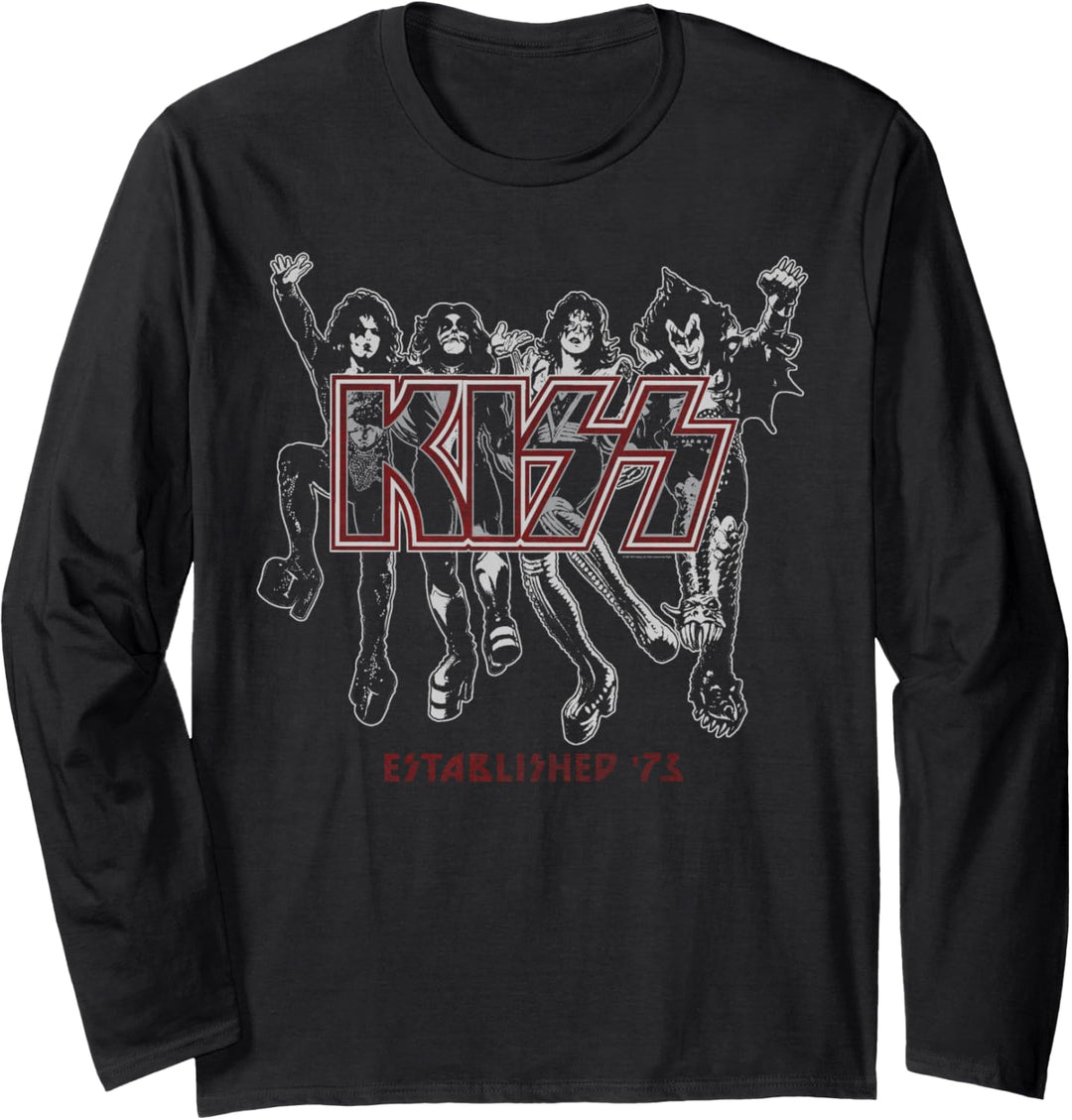 KISS - Gegründet 1973 Langarmshirt
