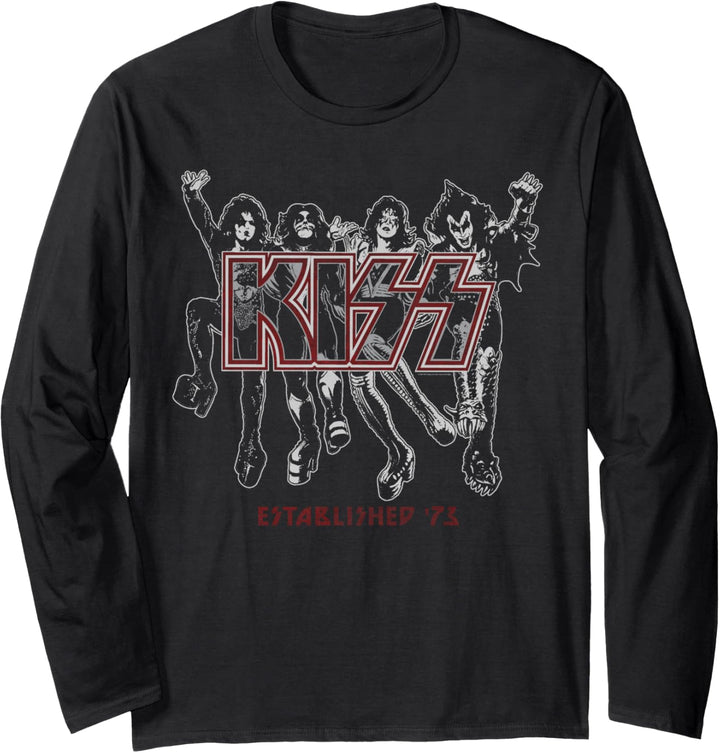 KISS - Gegründet 1973 Langarmshirt