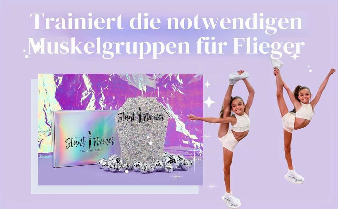 Stunt Trainer Cheer Ständer für Cheerleading Flyer Balance und Stunting Cheerleader Trainingsbrett A