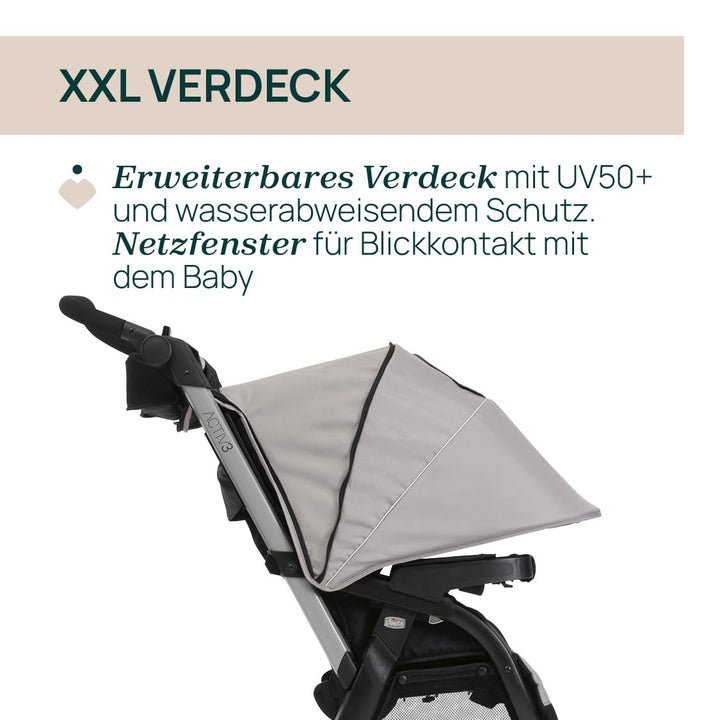Chicco Activ3 Kinderwagen mit 3 Rädern, funktional und leicht zu steuern auf allen Untergründen, bre