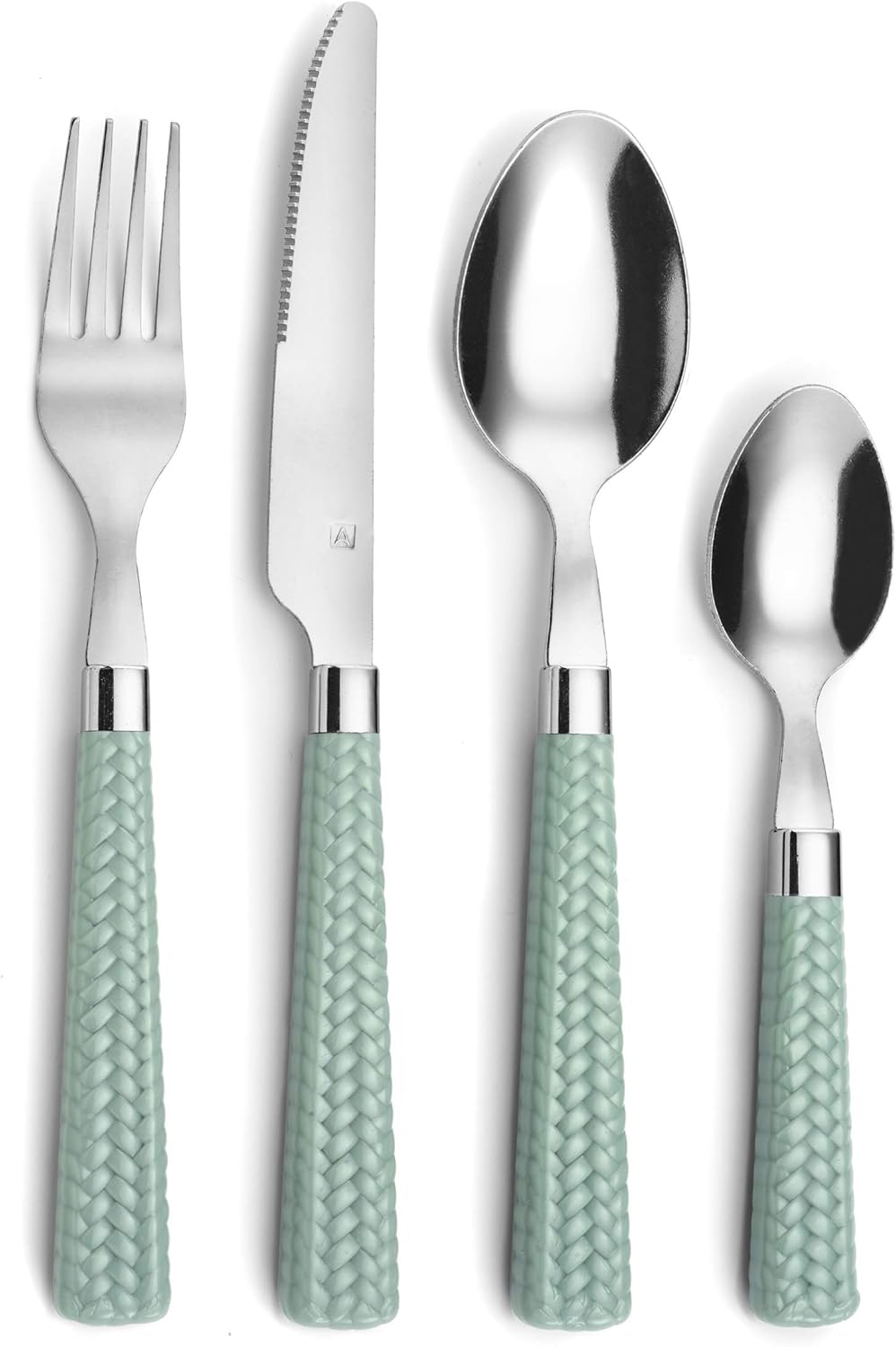 Amefa PAILLE Besteckset 24-teilig | Besteck Set für 6 Personen | Edelstahl Besteck Spülmaschinenfest