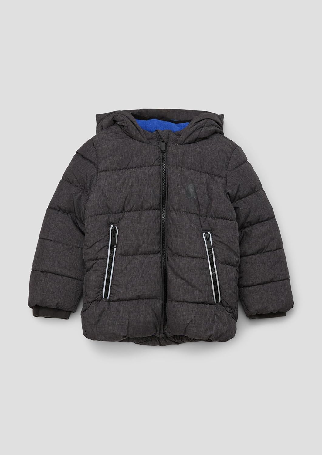 s.Oliver Jungen Outdoor Jacke 104 Grau, 104 Grau
