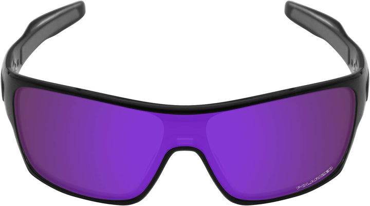 Mryok Ersatzgläser für Oakley Turbine Rotor Korrosionsschutz Gegen Meerwasser Polarisiert - Plasma P