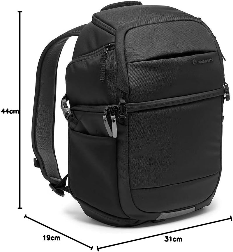 Manfrotto Advanced Fast III Professioneller Kamerarucksack für Spiegellose Kameras mit Objektiven un