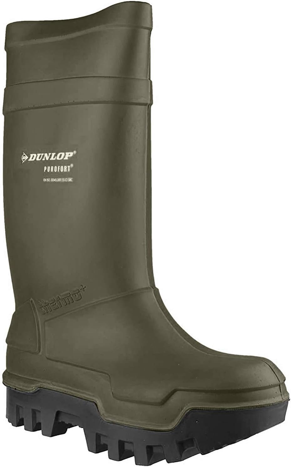 Dunlop Sicherheitsstiefel Purofort Thermo+ weiss S5 38 EU Grün, 38 EU Grün