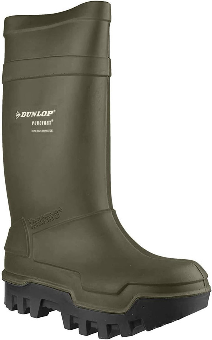 Dunlop Sicherheitsstiefel Purofort Thermo+ weiss S5 38 EU Grün, 38 EU Grün