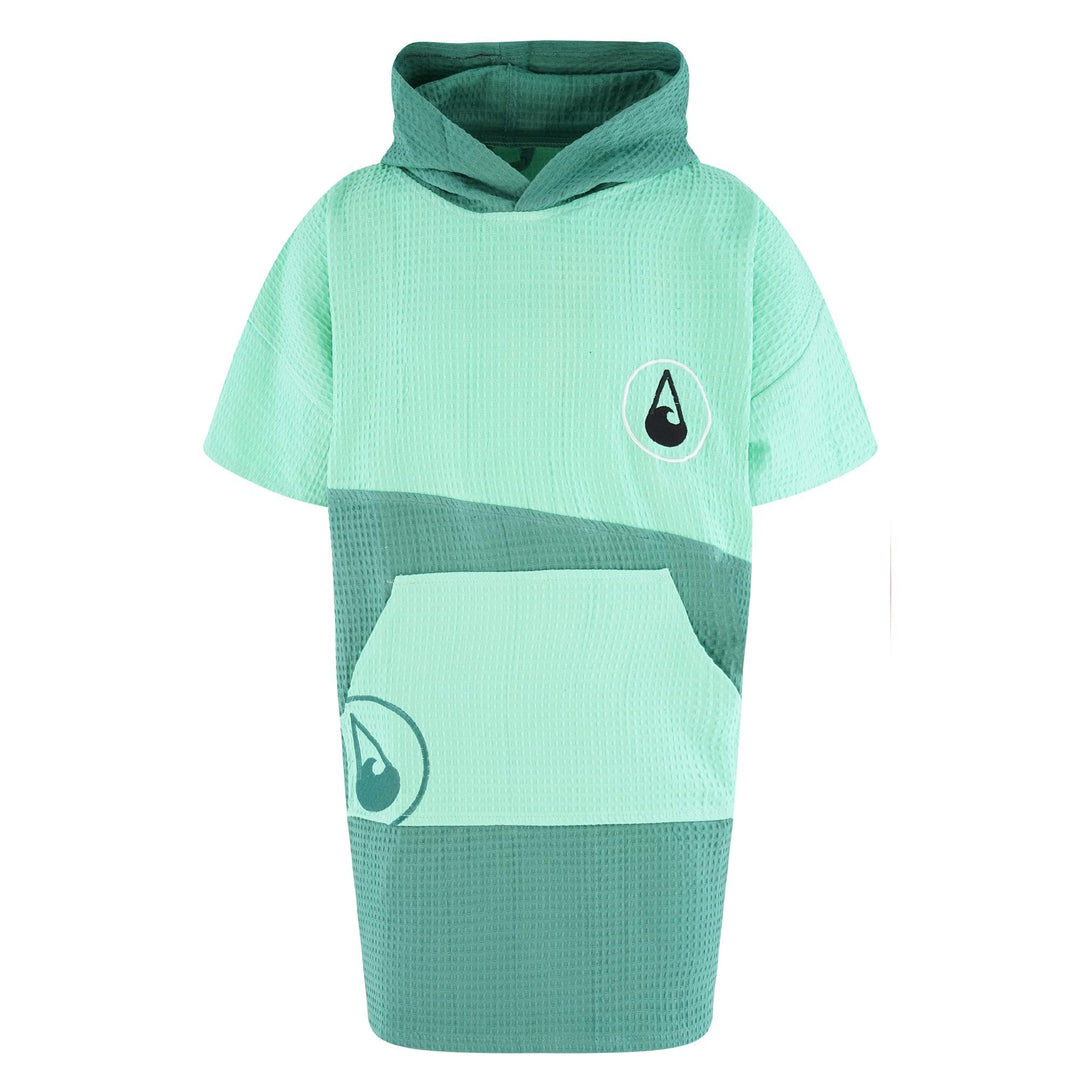 WAVE HAWAII Bade-Poncho Damen & Herren Breese | Grösse L/XL, 170-200cm I 100% Baumwolle Surf-Poncho