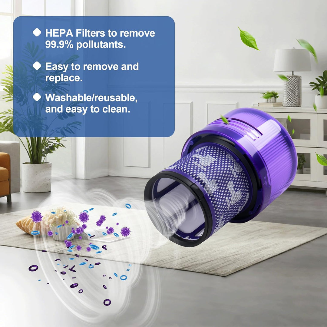 3 Stück Ersatzteile Filter für Dyson V11,Filter für Dyson V11 V15 SV14 SV17 SV22 Absolute Animal Det