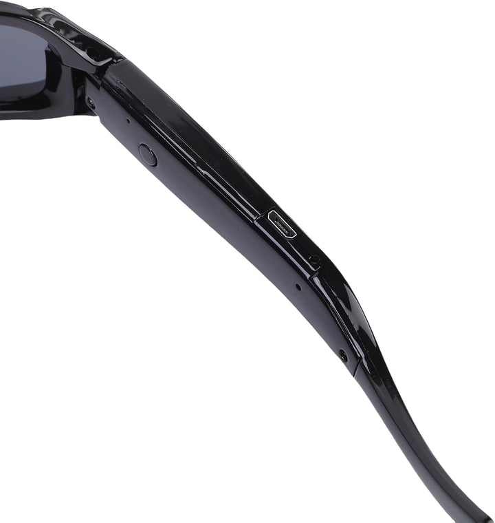 Fockety 1080p Kamera Sonnenbrille, Anti -Shake -Weitwinkel -Objektivsport -Action -Kamera -Brille mi