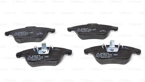Bosch BP1118 Bremsbeläge - Vorderachse - ECE-R90 Zertifizierung - vier Bremsbeläge pro Set