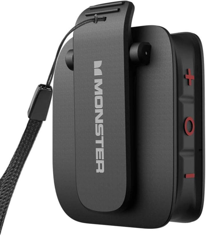 Monster Blaster Micro Ultraportabler Kabelloser Lautsprecher, Bluetooth 5.4, IPX7 Wasserdicht, 8 Stu
