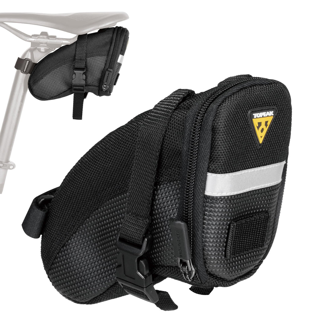 Topeak Satteltasche 18 x 8.5 x 11 cm, 0.66 Liter Schwarz, 18 x 8.5 x 11 cm, 0.66 Liter Schwarz