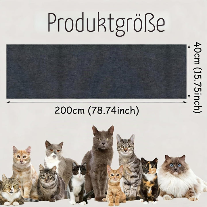 Kratzmatte Selbstklebend Katze, DIY Kratzbrett, Kratzschutz Sofa, Katze Kratzschutz, Katzenkratzer K