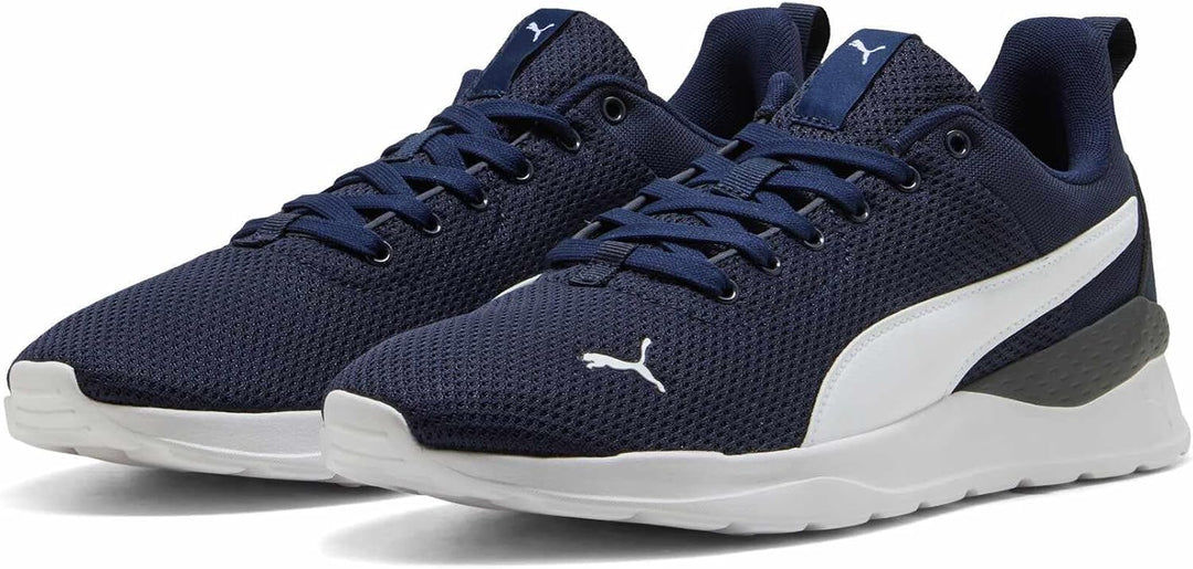 PUMA Unisex Anzarun Lite Sneaker 36 EU Peacoat Puma White, 36 EU Peacoat Puma White