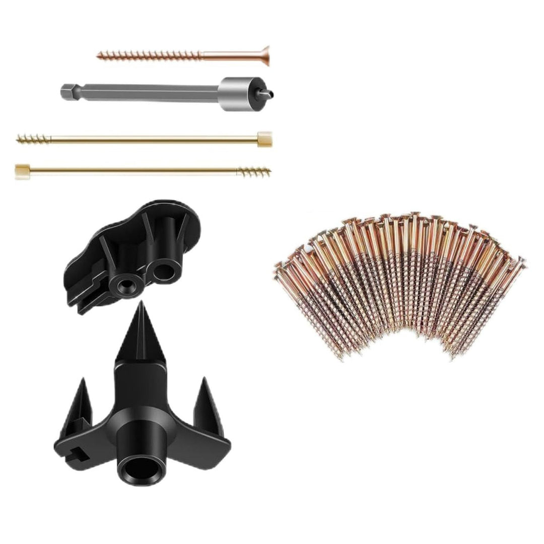 Boden Reparatur Set, Squeak No More Kit Eliminiert Boden Quietschen, Enthält 5 Hilfswerkzeuge und 50