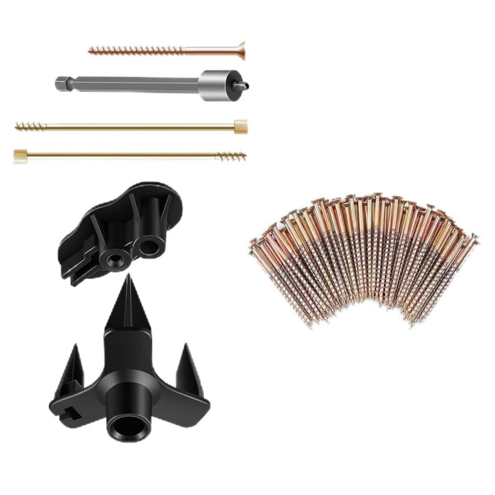 Boden Reparatur Set, Squeak No More Kit Eliminiert Boden Quietschen, Enthält 5 Hilfswerkzeuge und 50