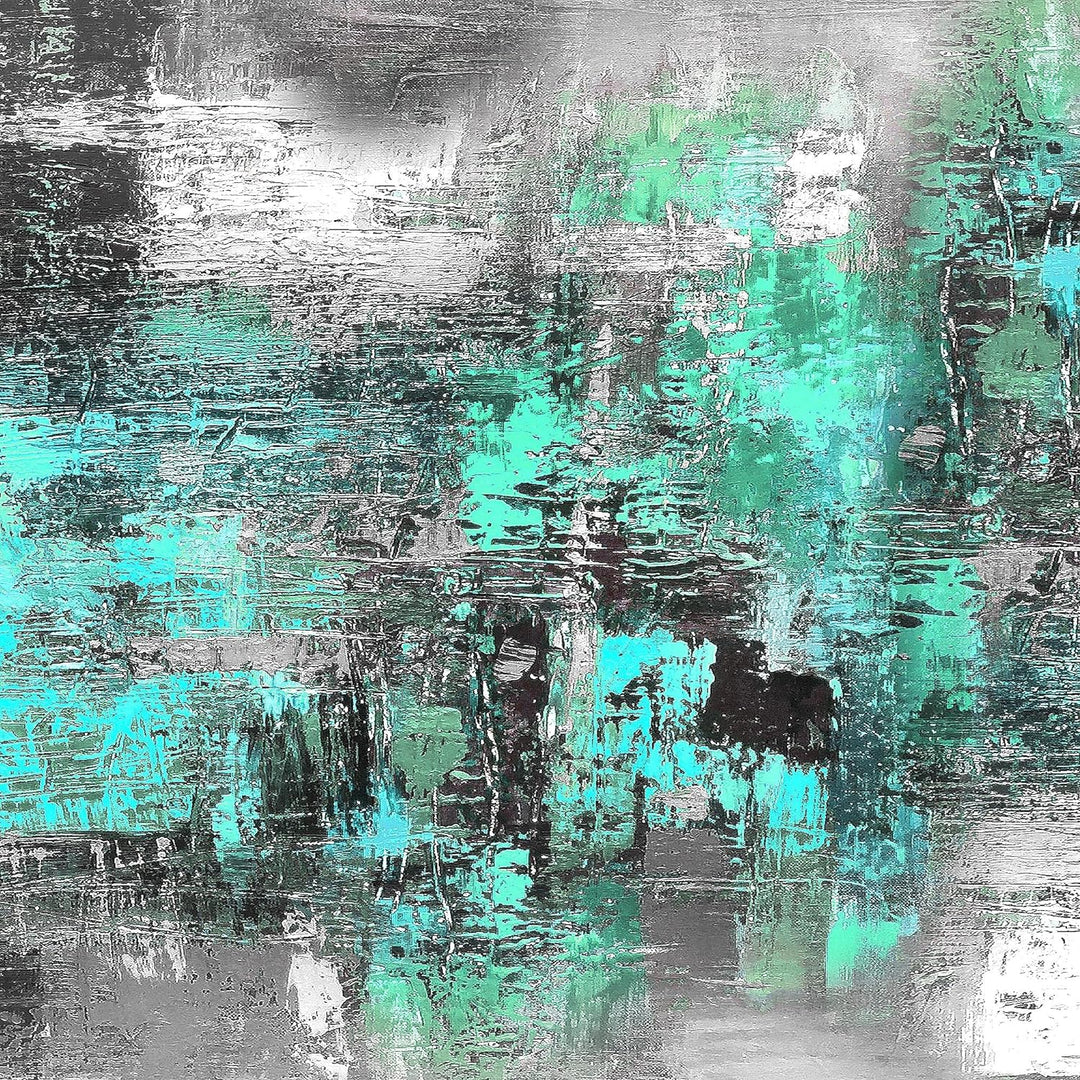 Runa Art Wandbilder Abstrakt 5 Teilig Bild auf Vlies Leinwand Deko Wohnzimmer Schlafzimmer Gemälde T