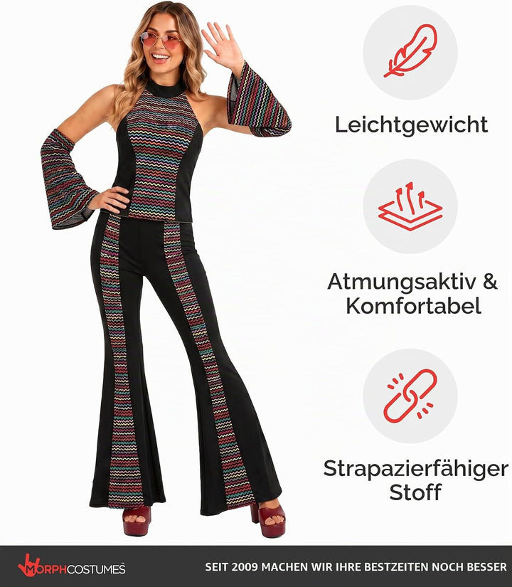Fun Shack Disco Queen Kostüm Damen, Disco Kostüm Damen, Kostüm Disco Damen, Disco Girl - Kostüm, Fas