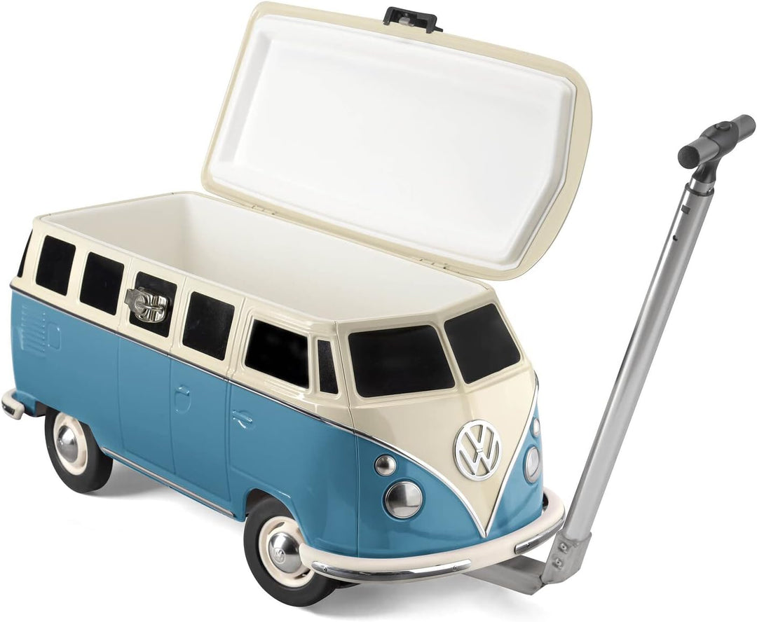 Board Masters VW Collection - Volkswagen T1 Bulli Bus Fahrbare Kühlbox Blau, Blau