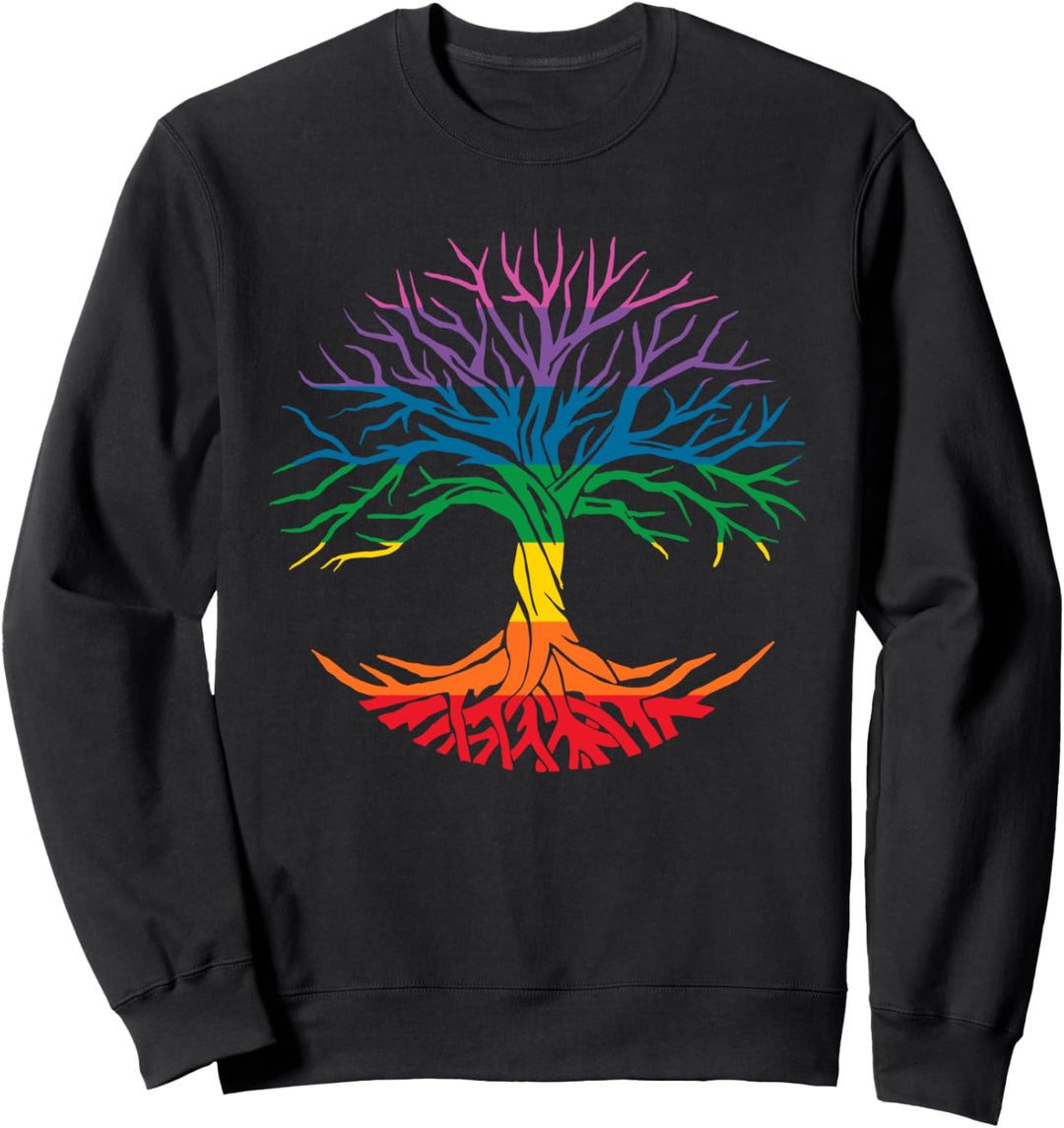 Lebensbaum Meditation Yoga Chakra Pilates Buddha Spirituell Sweatshirt
