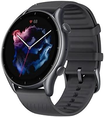 Amazfit Smartwatch GTR 3 46mm mit Gesundheitsüberwachung, SpO2, Zyklusüberwachung, GPS Sportuhr mit