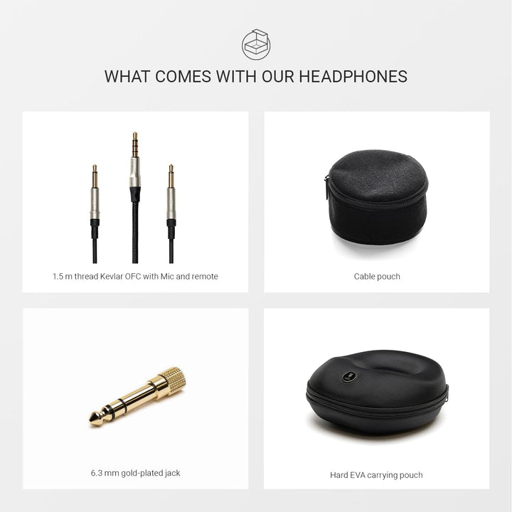 Meze 99 Neo Black Audiophiler Over-Ear Kopfhörer, hochwertigen Materialien und hohem neo schwarz, Sc