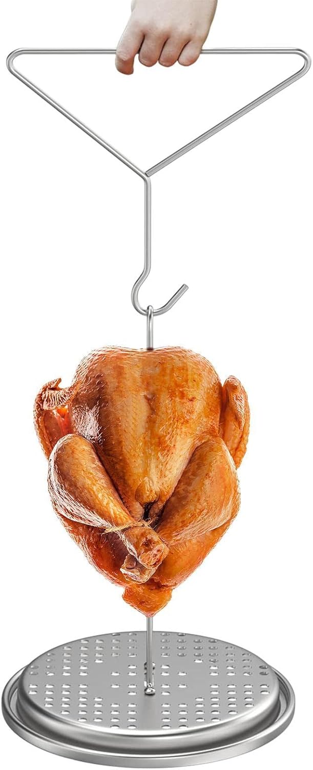 Truthahn-Fritteusen-Zubehör, Aluminium, Truthahn-Hühnerregal, Truthahn-Geflügel-Fritteuse, Hühnerbra