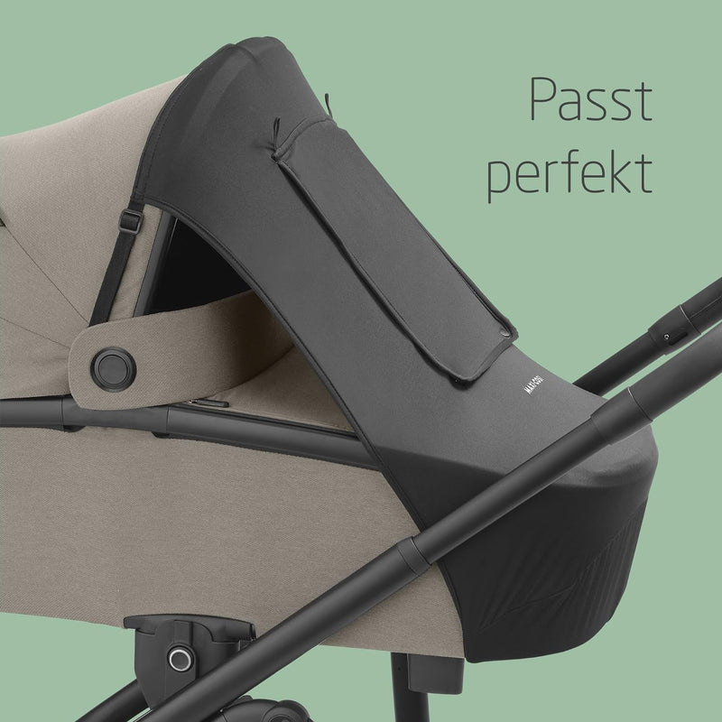 Maxi-Cosi Sonnenverdeck, kompatibel mit Maxi-Cosi Babywannen, Kinderwagen und Babyschalen, Sonnensch