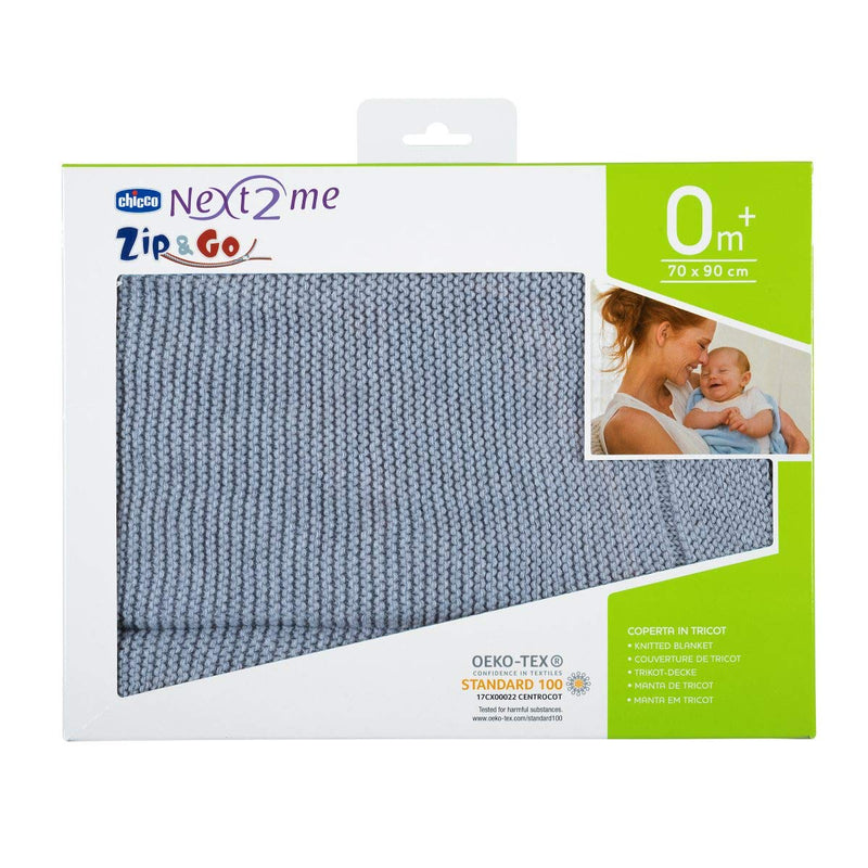 Chicco 09010990910990 STRICKDECKE, grau Grau 1 Stück (1er Pack), Grau 1 Stück (1er Pack)