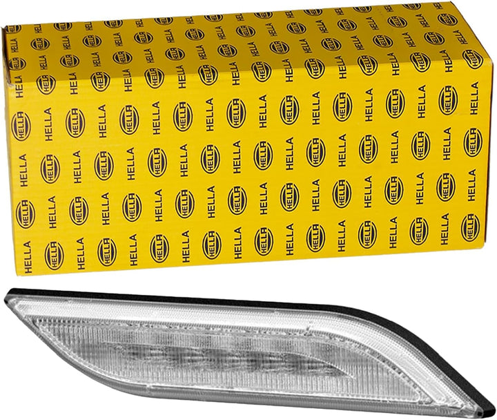 HELLA - Blinkleuchte - Shapeline Style Slim - LED - 24/12V - geschraubt/Anbau - Lichtscheibenfarbe: