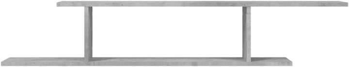 vidaXL TV Wandregal Lowboard Wandboard Schweberegal Hängeregal Dekoregal Freischwebend Regal Bücherr