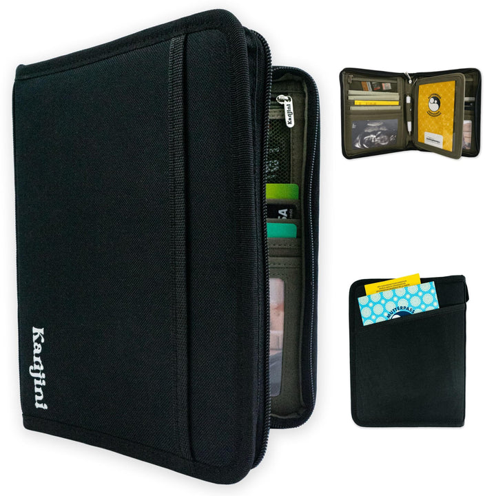 Karijini® Grosser U-Heft Organizer I Reiseunterlagen Organizer I Mutterpass Organizer I Reisepass Ta