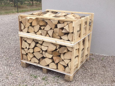 VBChome Brennholz Menge 20 kg Eiche Holz Holzscheite 30cm Getrocknetes Holz Kaminholz Lagerfeuer und