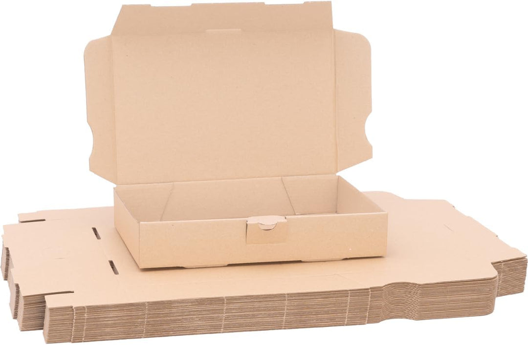500 x Maxibriefkartons 240 x 160 x 45 mm Braun - Marken-Qualität von OfficeKing®