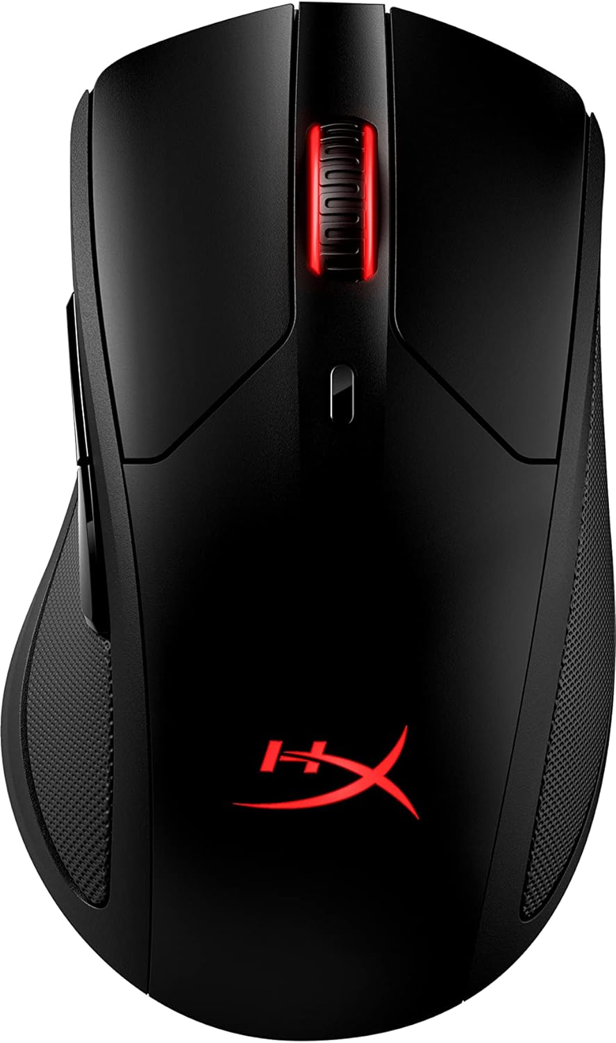 HyperX Pulsefire Dart – Kabellose RGB Gaming Maus, Softwaregesteuerte Anpassung, 6 Programmierbare K