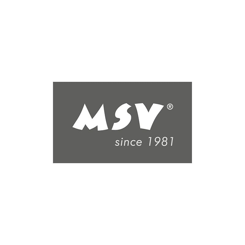 MSV Kosmetikeimer Osaki Mülleimer Treteimer Abfalleimer - 3 Liter – mit herausnehmbaren Inneneimer -