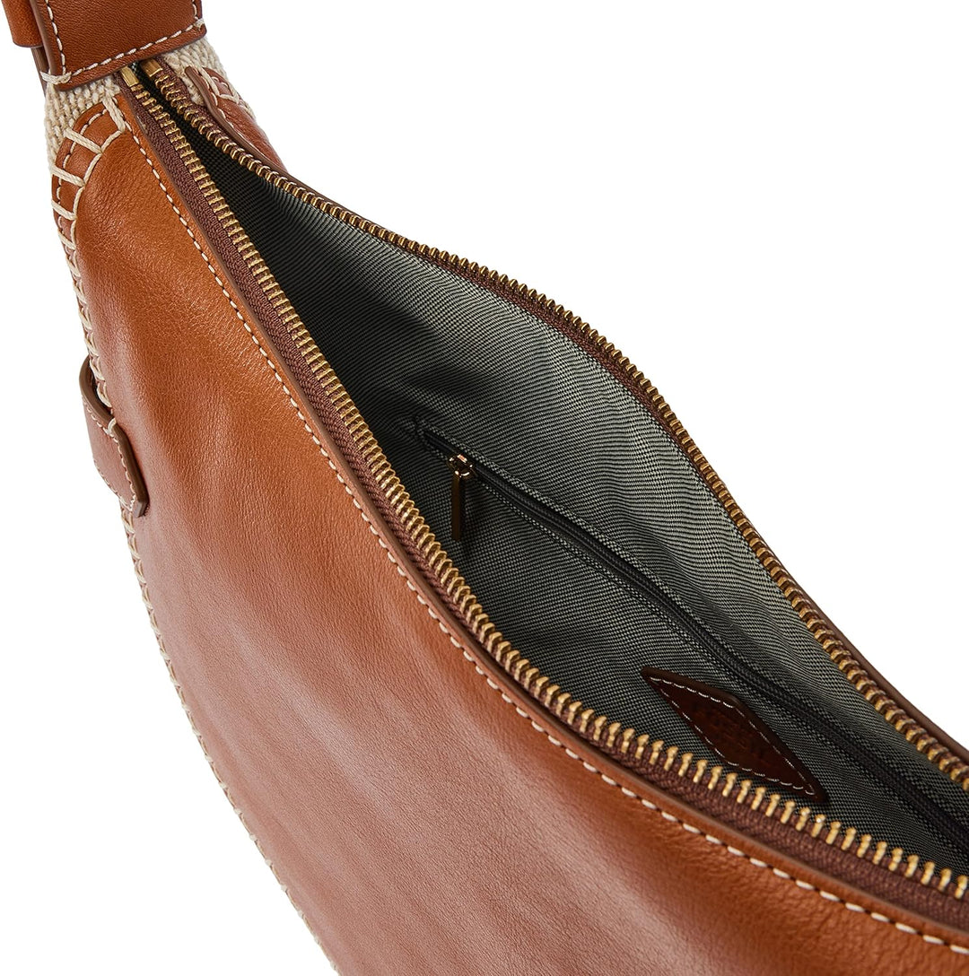 Fossil Tasche für Damen – Harwell Eco Leder Hobo, ZB1848216 – 30,5 cm L x 12,7 cm B x 20,3 cm H