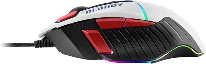 A4tech W95Max Sports Gaming Maus, Optische Kabelgebundene Gaming-Maus, USB 12 000 CPI, 8000 FPS, 250