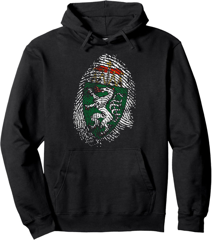 Steiermark Adler Wappen Fingerabdruck Steirer Pullover Hoodie