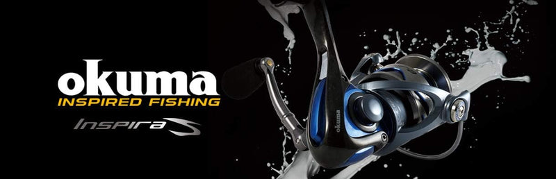 Okuma Inspira Blue Angelrolle zum Spinnfischen, Raubfischangeln, Angeln auf Hecht, Zander und Barsch
